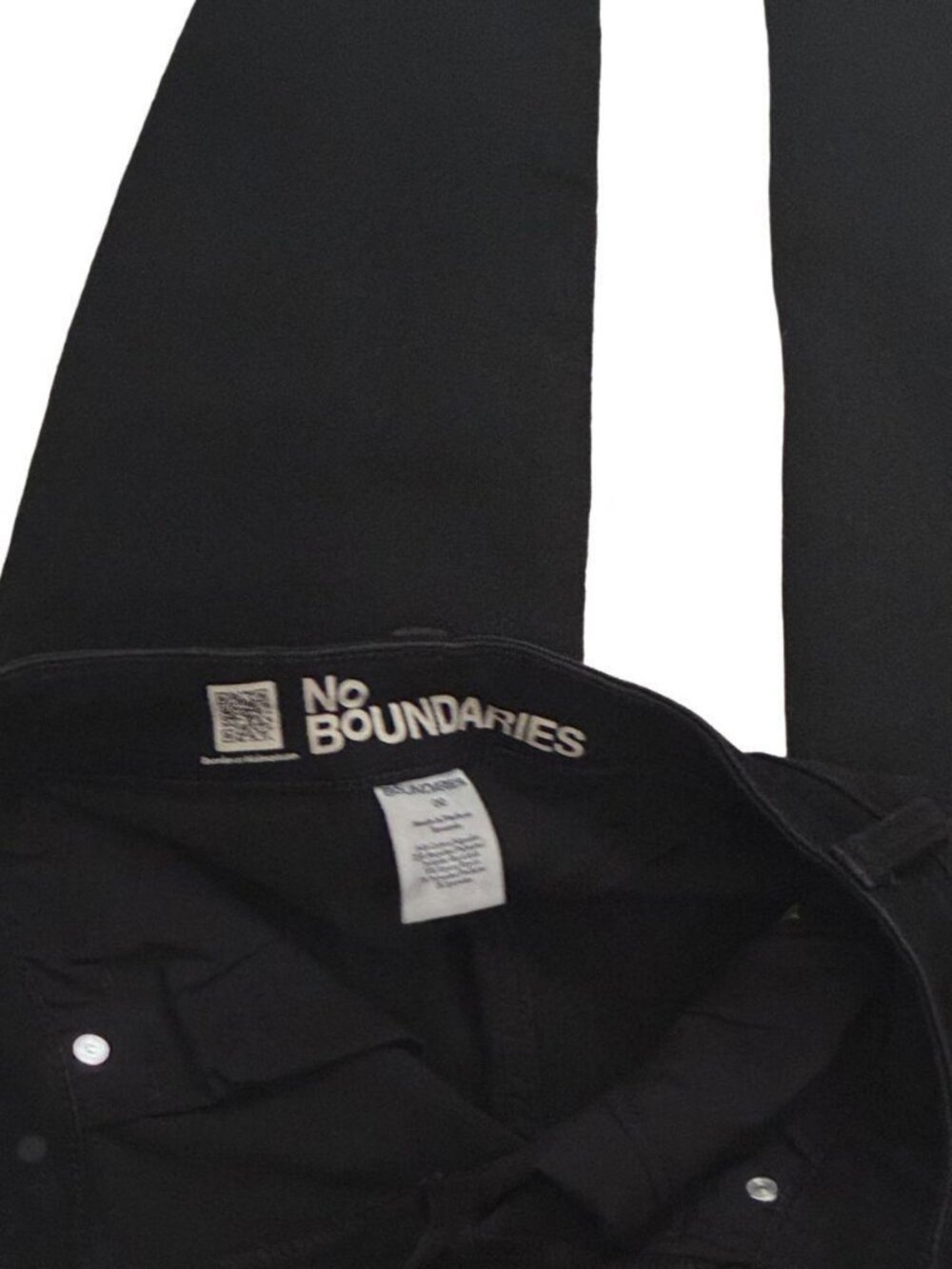 No Boundaries Black Skinny Jeans Size 00 NWOT